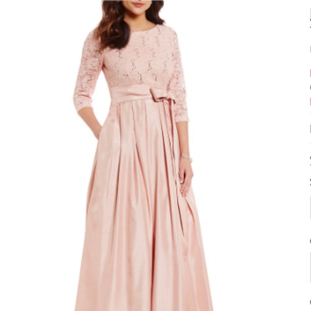 Jessica Howard Lace Taffeta Party Dress